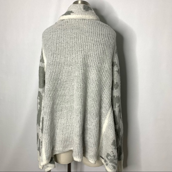 prAna | Grey Boho Native Cardigan Sweater - Picture 5 of 7